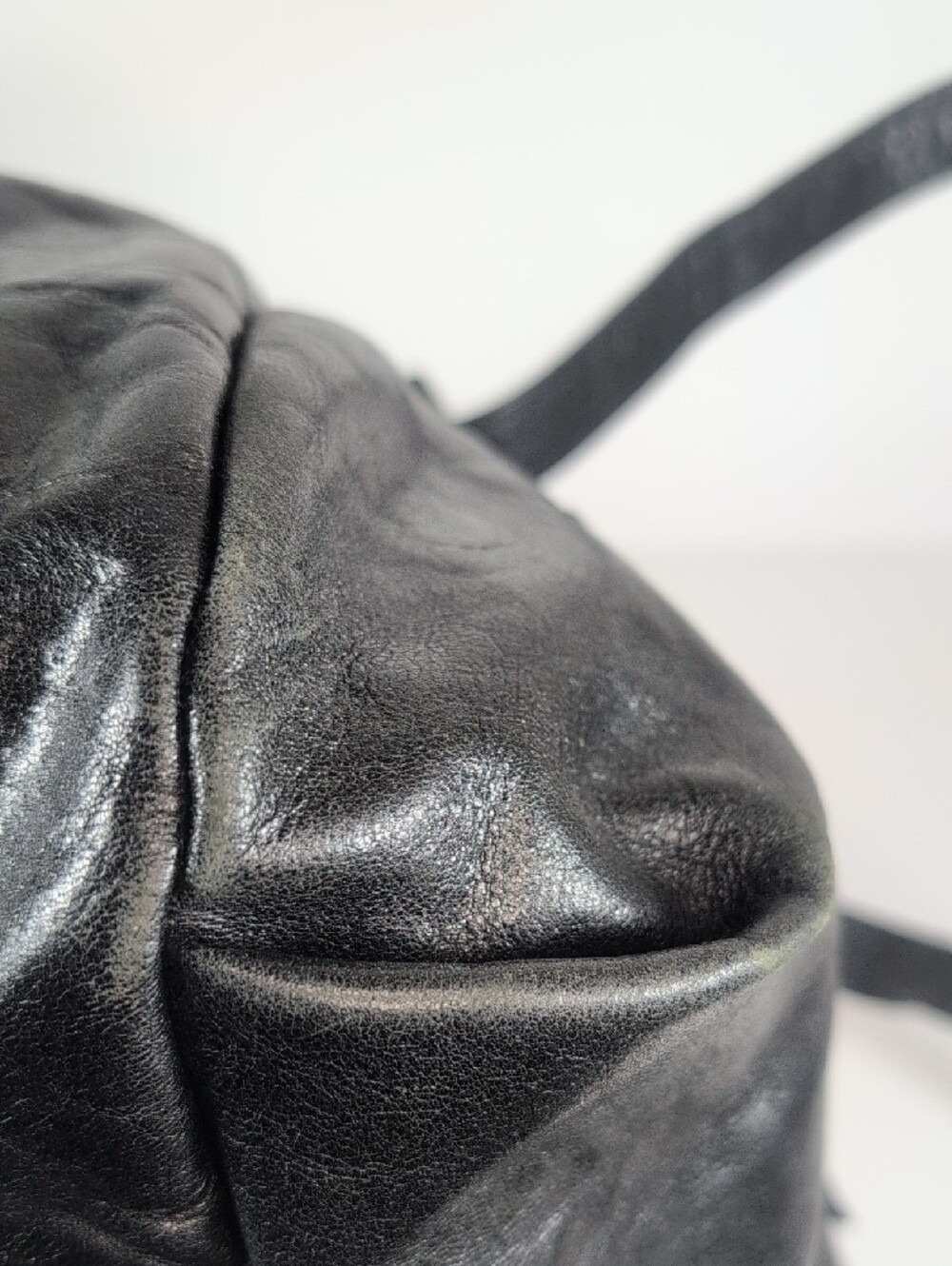 Vivienne Westwood Vintage Y2K Leather Boston Bag Orb Charm - Picture 9 of 16